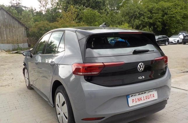 Volkswagen ID.3 cena 46900 przebieg: 17574, rok produkcji 2021 z Tłuszcz małe 352